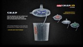 COLAD & HAMACH - 9350190SLSCLD COLAD SNAP LID SYSTEM 190 MICRON, 350ML, 50 PAHARE MIXARE+50 CAPACE-COLAD