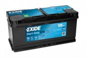 EXIDE - EL1050EXI BATERIE EXIDE EFB 105AH 950A 392X 175X190  DR - EXIDE