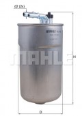 MAHLE ORIGINAL - KL 792 Filtru combustibil - MAHLE