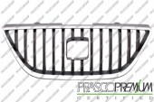 PRASCO - ST0352001   GRILA RAD NEAGRA  CU  CROM  B SI      - IBIZA 07/08 - 04/12 -PRASCO-AM