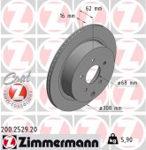 ZIMMERMANN - 200.2529.20 DISC FRANA (LIVRABIL NUMAI PERECHE) - ZIMMERMANN
