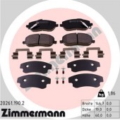 ZIMMERMANN - 20261.190.2 SET PLACUTE FRANA - ZIMMERMANN