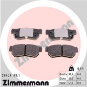 ZIMMERMANN - 23543.155.1 SET PLACUTE FRANA - ZIMMERMANN
