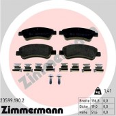 ZIMMERMANN - 23599.190.2 SET PLACUTE FRANA - ZIMMERMANN