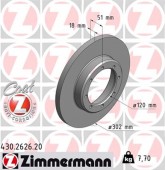 ZIMMERMANN - 430.2626.20 DISC FRANA (LIVRABIL NUMAI PERECHE) - ZIMMERMANN