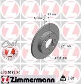 ZIMMERMANN - 470.1079.20 DISC FRANA (LIVRABIL NUMAI PERECHE) - ZIMMERMANN